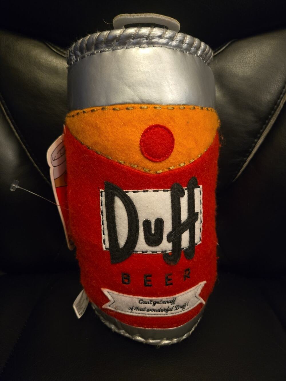 Kidrobot The Simpsons Duff Beer Can Plush 10" Matt Groening Universal Studios